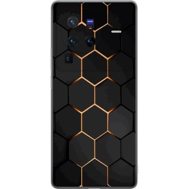 Mobile case for vivo X80 Pro with Luxurious Pattern design