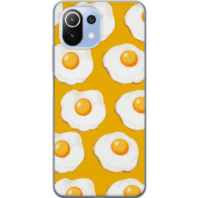 Mobile case for Xiaomi 11 Lite 5G NE with Fried egg design