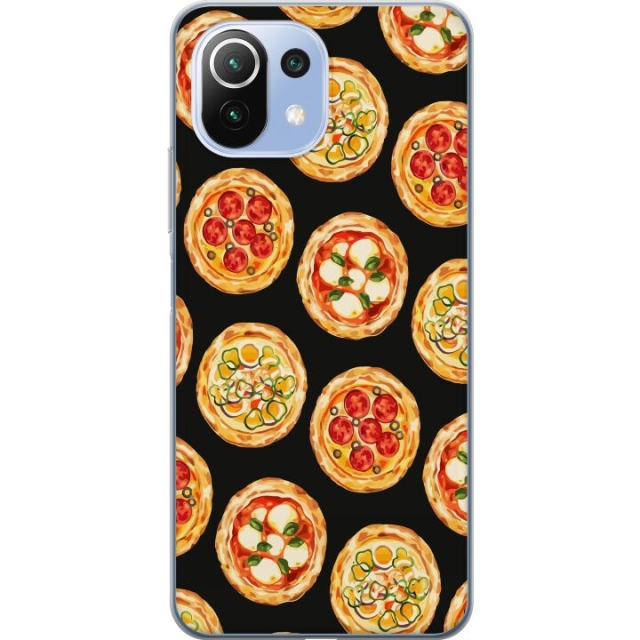 Mobile case for Xiaomi 11 Lite 5G NE with Pizza design