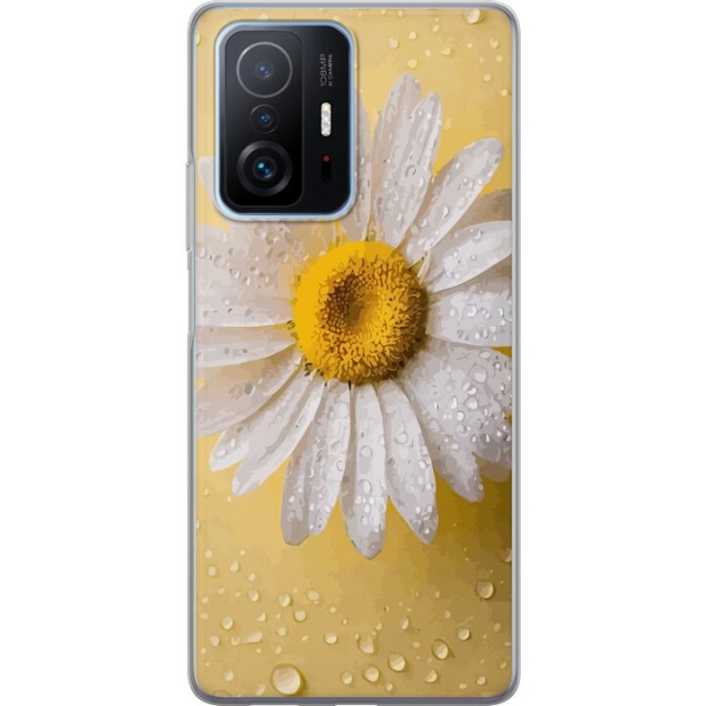 Mobile case for Xiaomi 11T Pro with Porslinsblomma design