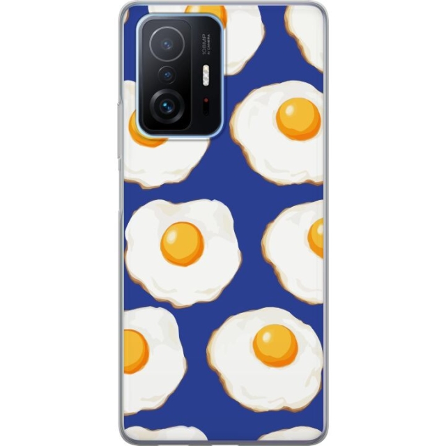Mobile case for Xiaomi 11T Pro with Fried eggs design