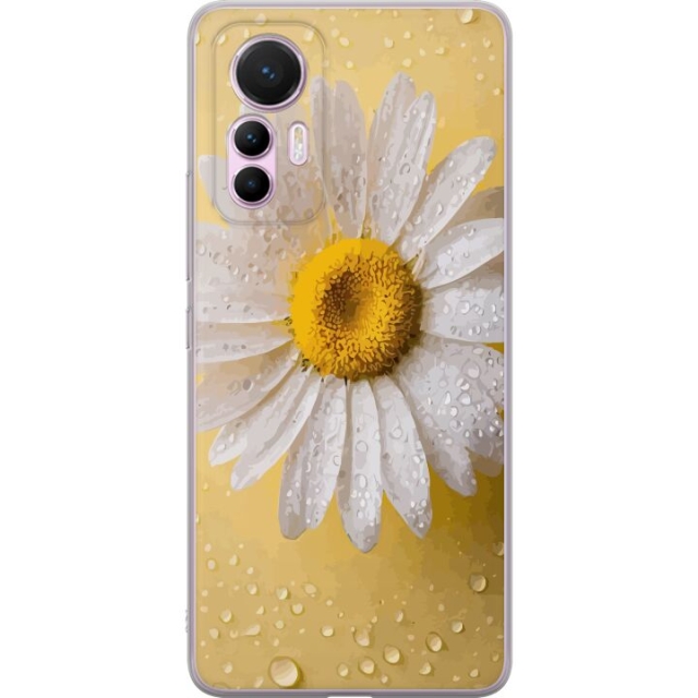 Mobile case for Xiaomi 12 Lite with Porslinsblomma design