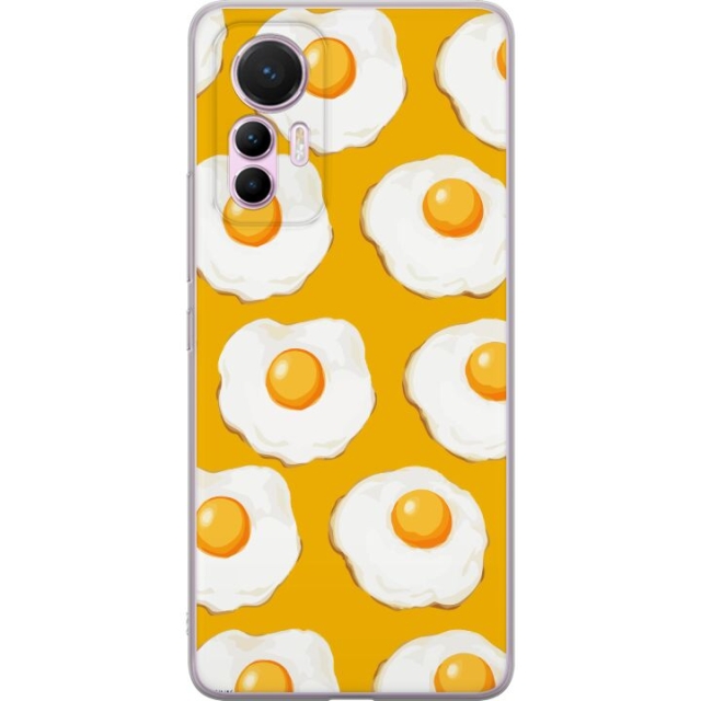 Mobile case for Xiaomi 12 Lite with Fried egg design
