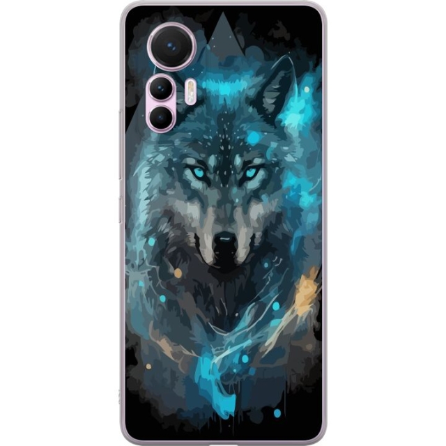 Mobile case for Xiaomi 12 Lite with Wolf design