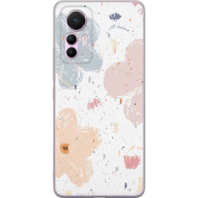 Mobile case for Xiaomi 12 Lite with Flowers design