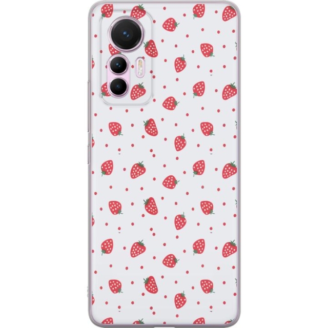 Mobile case for Xiaomi 12 Lite with Strawberries design