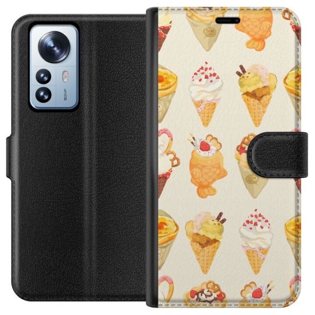 Wallet case for Xiaomi 12 Pro with Glassy design