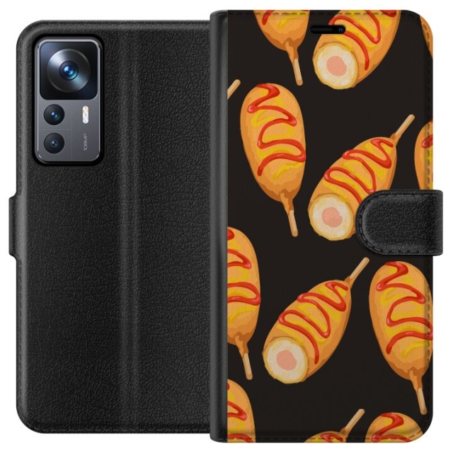 Wallet case for Xiaomi 12T with Chicken drumstick design