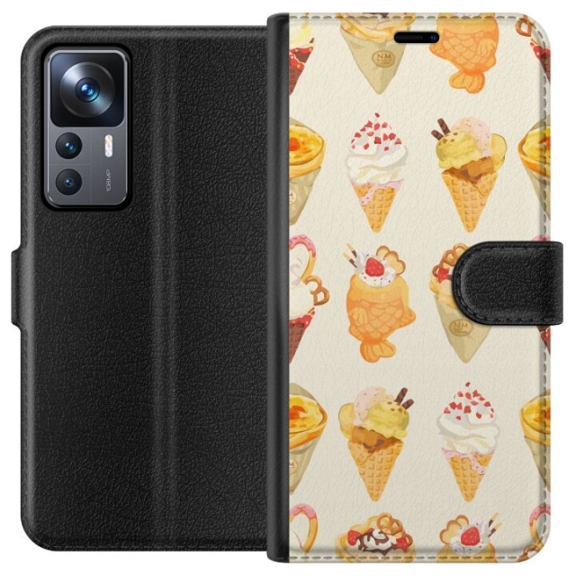 Wallet case for Xiaomi 12T Pro with Glassy design