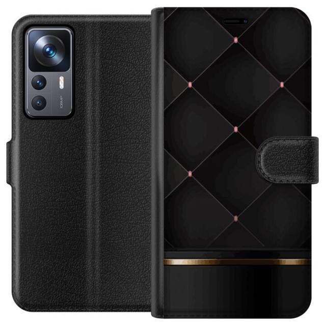 Wallet case for Xiaomi 12T Pro with Luxury line design
