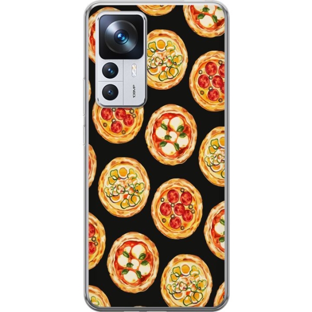 Mobile case for Xiaomi 12T Pro with Pizza design