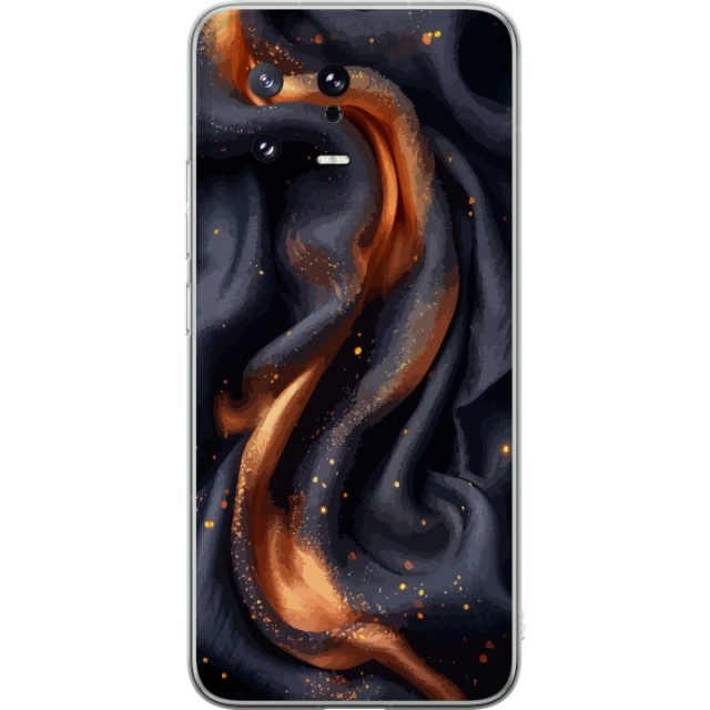 Mobile case for Xiaomi 13 with Fiery silk design