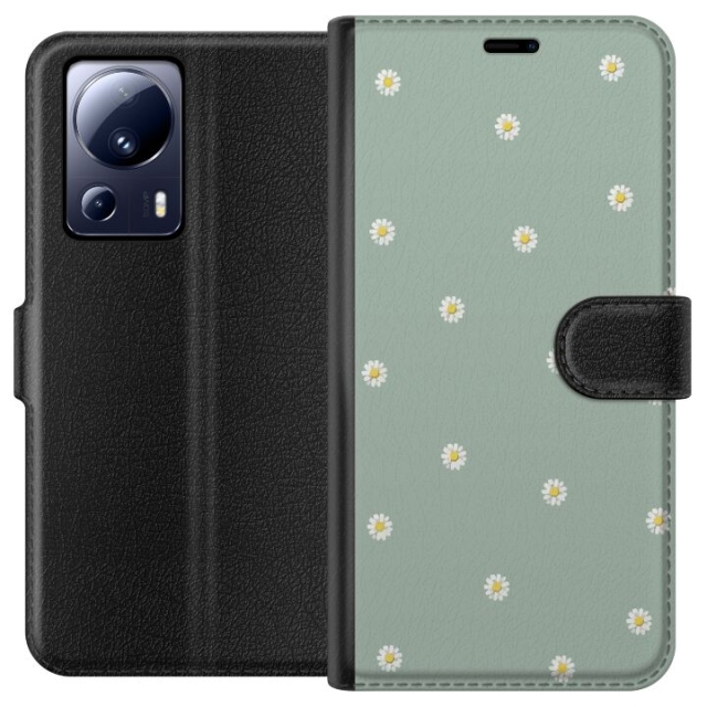 Wallet case for Xiaomi 13 Lite with Priest