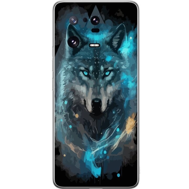 Mobile case for Xiaomi 13 Pro with Wolf design