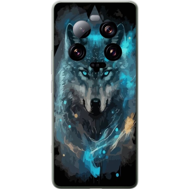 Mobile case for Xiaomi 13 Ultra with Wolf design