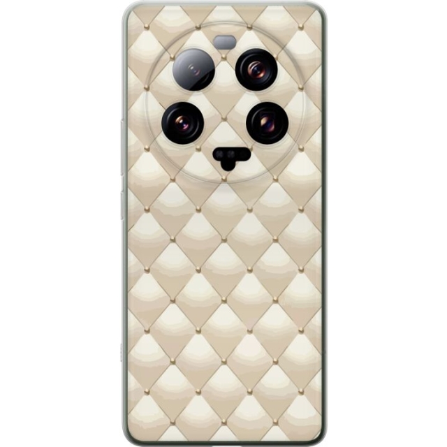 Mobile case for Xiaomi 13 Ultra with Gold shine design