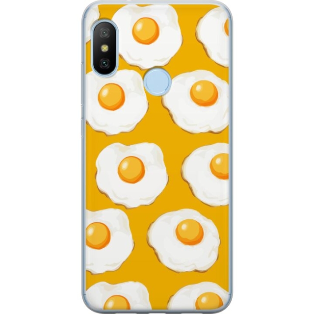 Mobile case for Xiaomi Mi A2 Lite with Fried egg design