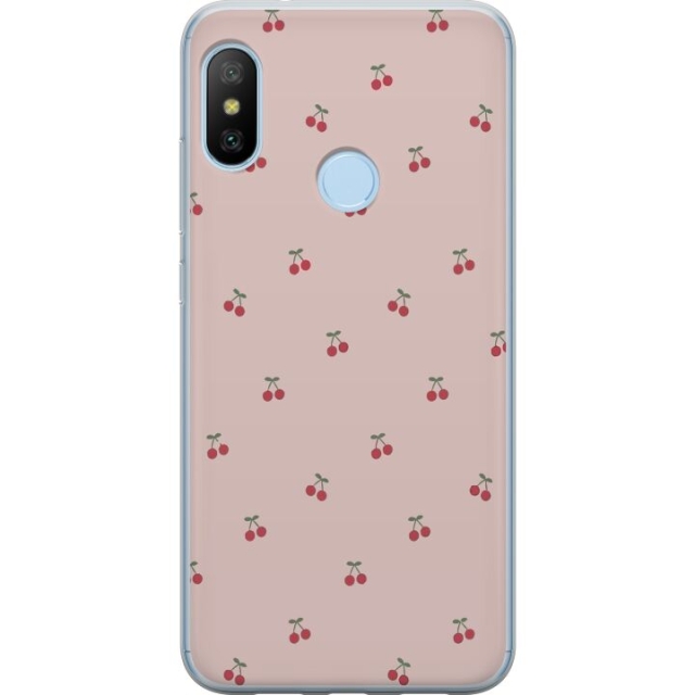 Mobile case for Xiaomi Mi A2 Lite with Cherry design