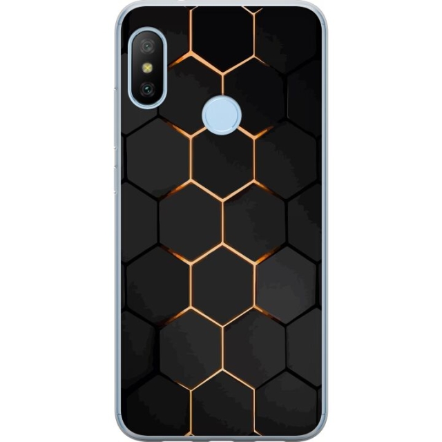 Mobile case for Xiaomi Mi A2 Lite with Luxurious Pattern design