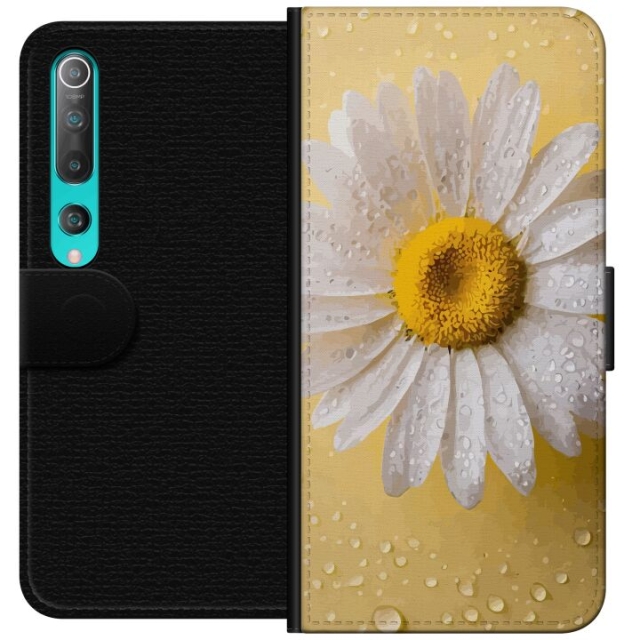 Wallet case for Xiaomi Mi 10 5G with Porslinsblomma design