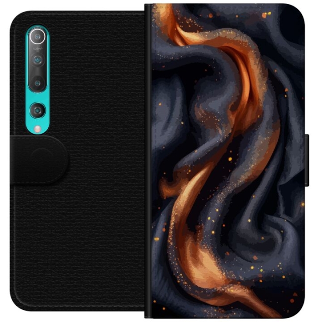 Wallet case for Xiaomi Mi 10 5G with Fiery silk design