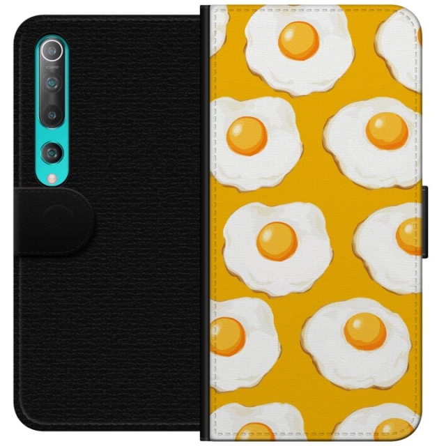 Wallet case for Xiaomi Mi 10 5G with Fried egg design