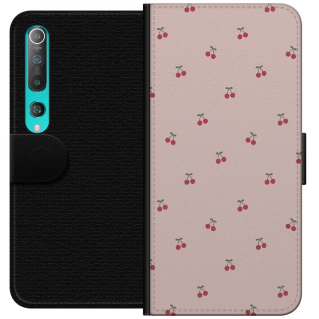 Wallet case for Xiaomi Mi 10 5G with Cherry design