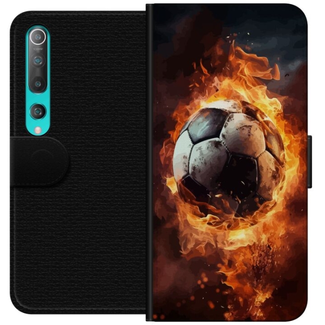 Wallet case for Xiaomi Mi 10 5G with Football design