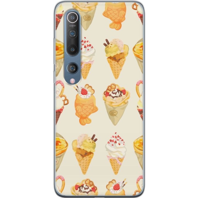 Mobile case for Xiaomi Mi 10 5G with Glassy design