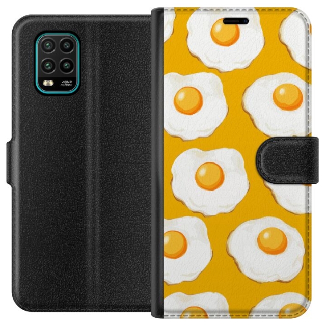 Wallet case for Xiaomi Mi 10 Lite 5G with Fried egg design