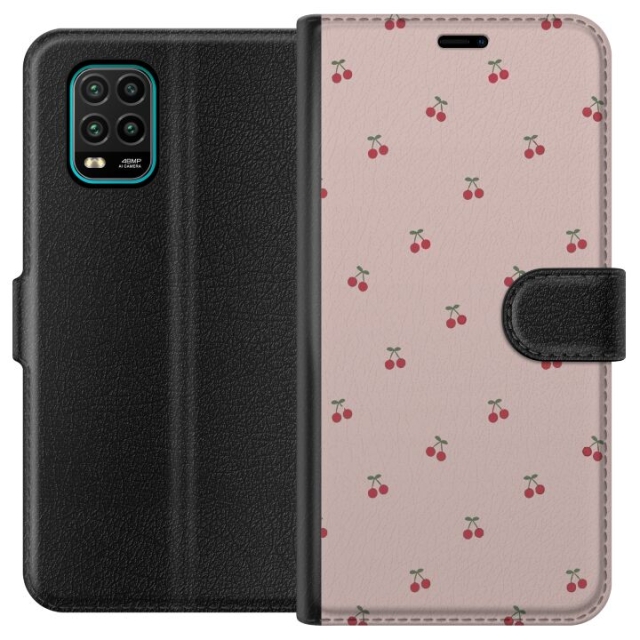 Wallet case for Xiaomi Mi 10 Lite 5G with Cherry design