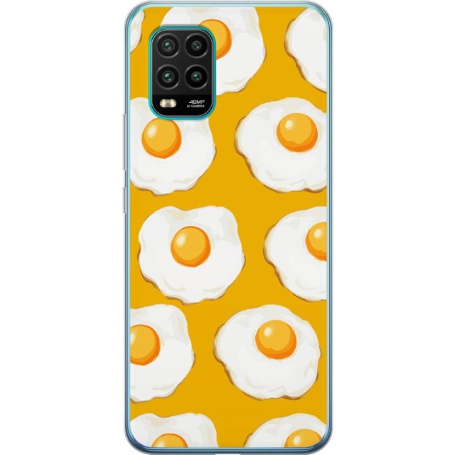 Mobile case for Xiaomi Mi 10 Lite 5G with Fried egg design