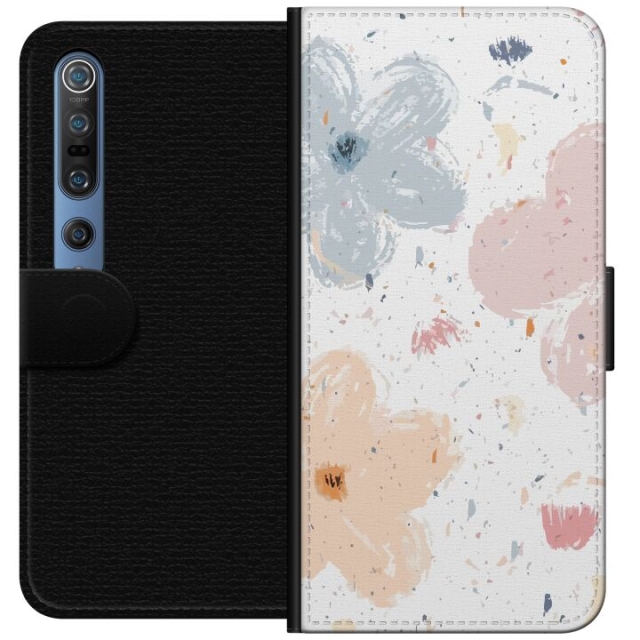 Wallet case for Xiaomi Mi 10 Pro 5G with Flowers design