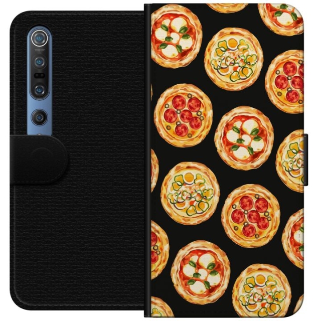 Wallet case for Xiaomi Mi 10 Pro 5G with Pizza design