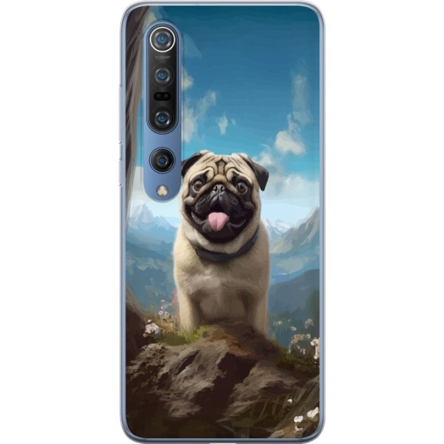Mobile case for Xiaomi Mi 10 Pro 5G with Happy Dog design