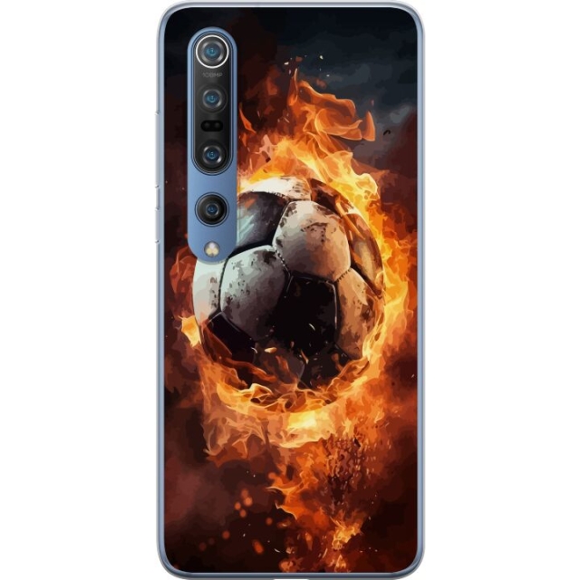 Mobile case for Xiaomi Mi 10 Pro 5G with Football design