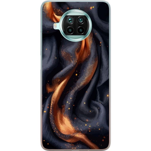 Mobile case for Xiaomi Mi 10T Lite 5G with Fiery silk design