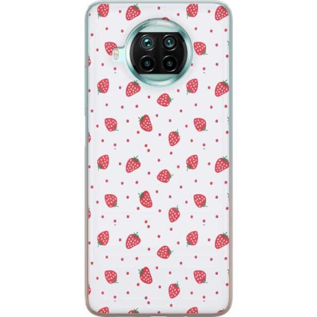 Mobile case for Xiaomi Mi 10T Lite 5G with Strawberries design
