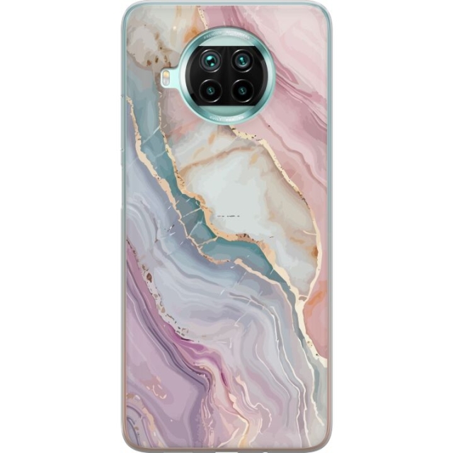 Mobile case for Xiaomi Mi 10T Lite 5G with Marble design