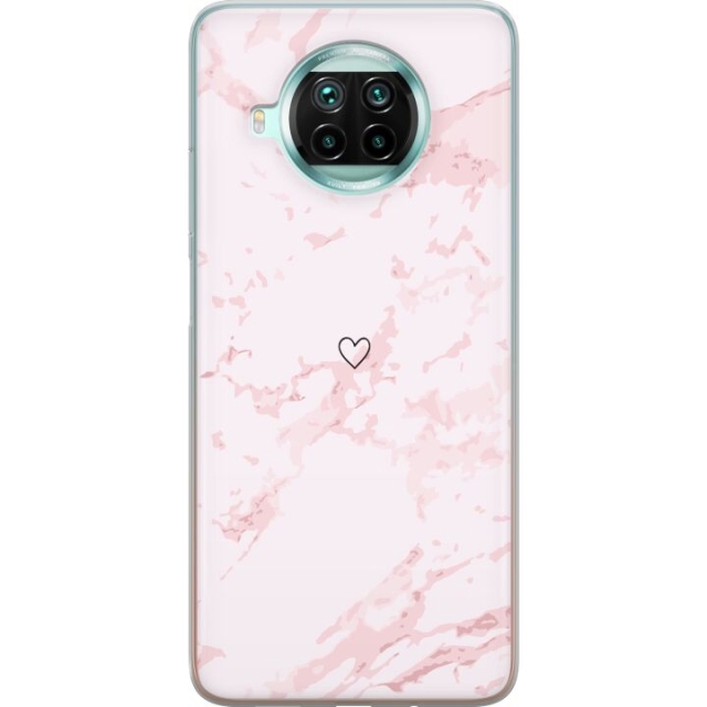 Mobile case for Xiaomi Mi 10T Lite 5G with Pink Heart design