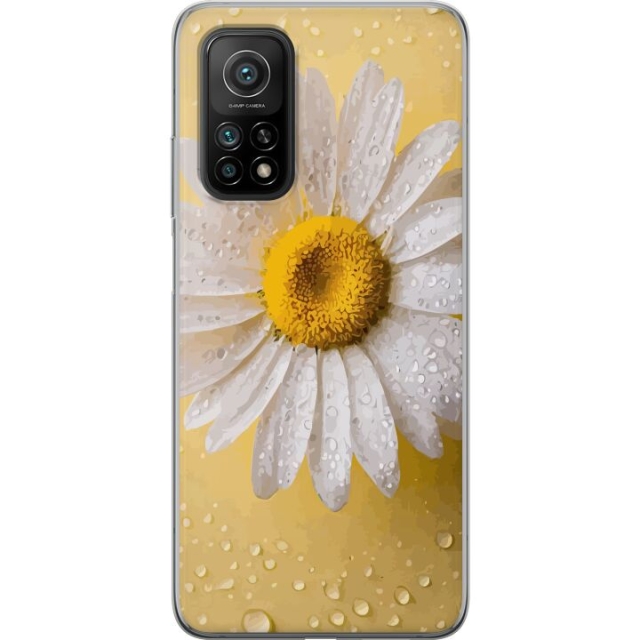 Mobile case for Xiaomi Mi 10T Pro 5G with Porslinsblomma design