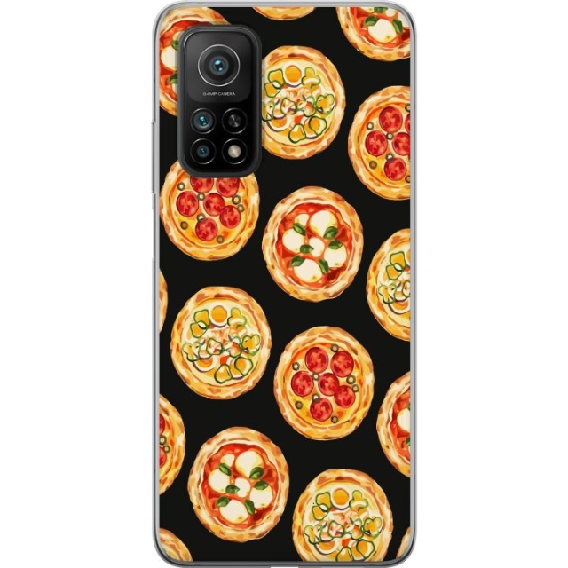 Mobile case for Xiaomi Mi 10T Pro 5G with Pizza design