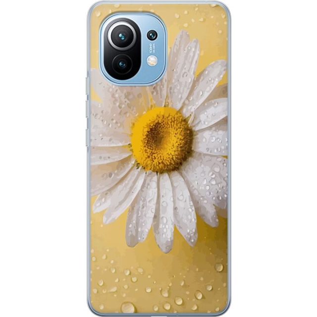 Mobile case for Xiaomi Mi 11 with Porslinsblomma design
