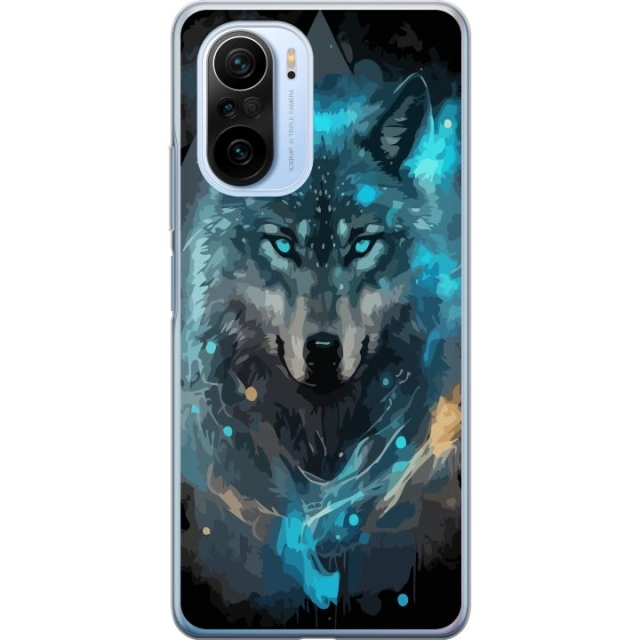 Mobile case for Xiaomi Mi 11i with Wolf design