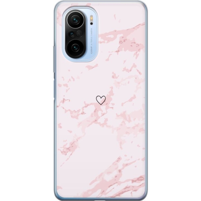 Mobile case for Xiaomi Mi 11i with Pink Heart design