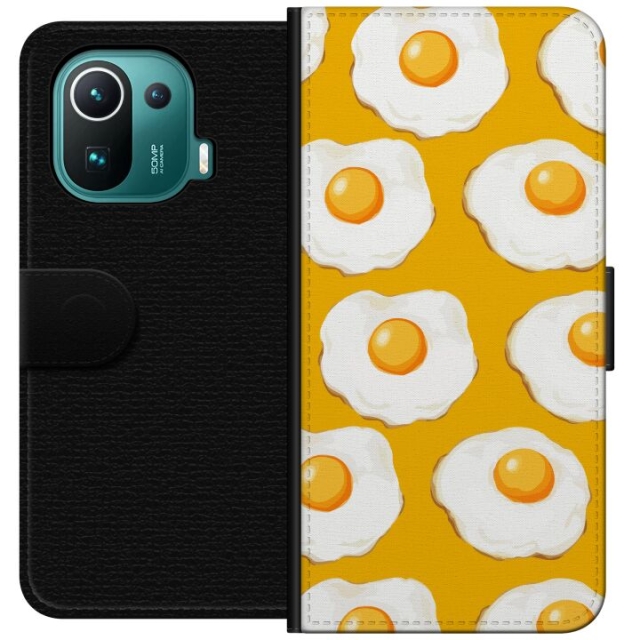 Wallet case for Xiaomi Mi 11 Pro with Fried egg design