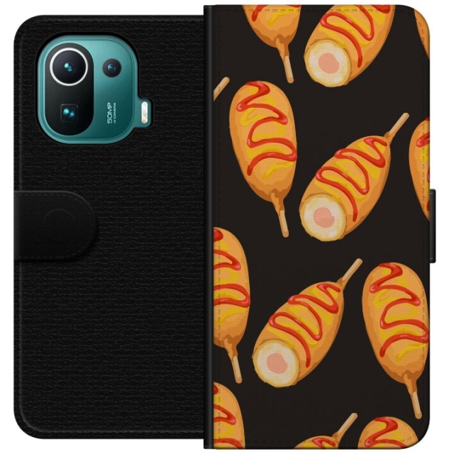 Wallet case for Xiaomi Mi 11 Pro with Chicken drumstick design