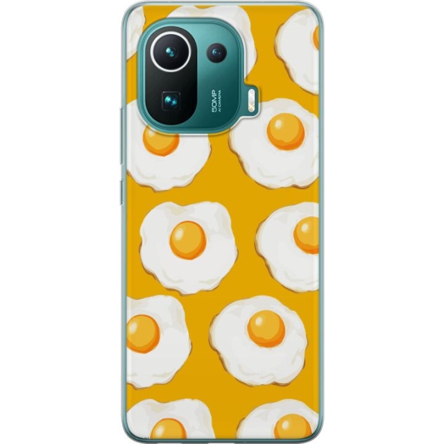 Mobile case for Xiaomi Mi 11 Pro with Fried egg design