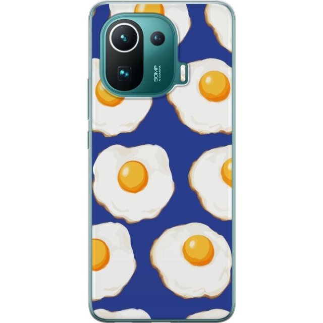 Mobile case for Xiaomi Mi 11 Pro with Fried eggs design