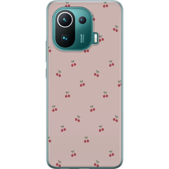 Mobile case for Xiaomi Mi 11 Pro with Cherry design